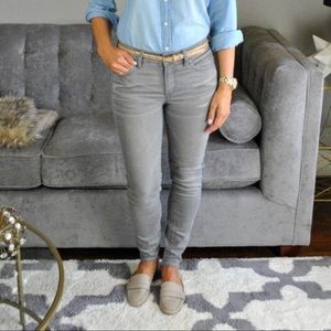 Gray American Eagle Super Stretch Jegging